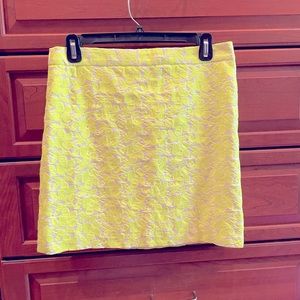 Neon Jcrew Skirt